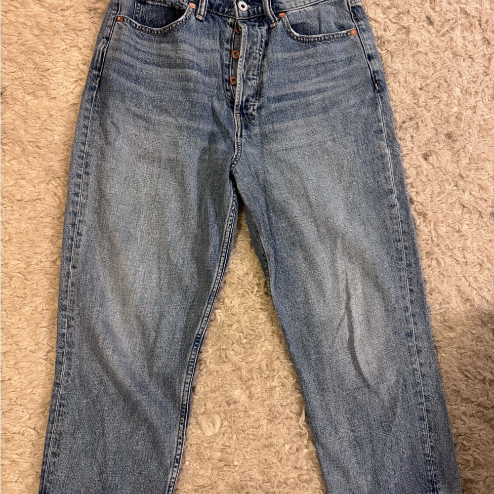 Gap High Rise Cheeky Straight Denim Jeans size 8/29